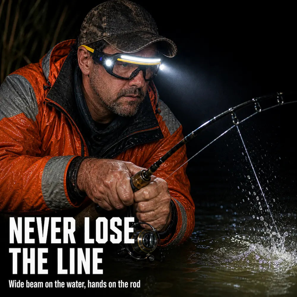 Beamgear LED Safety Glasses ? Motion Sensor Hands-Free Work Light