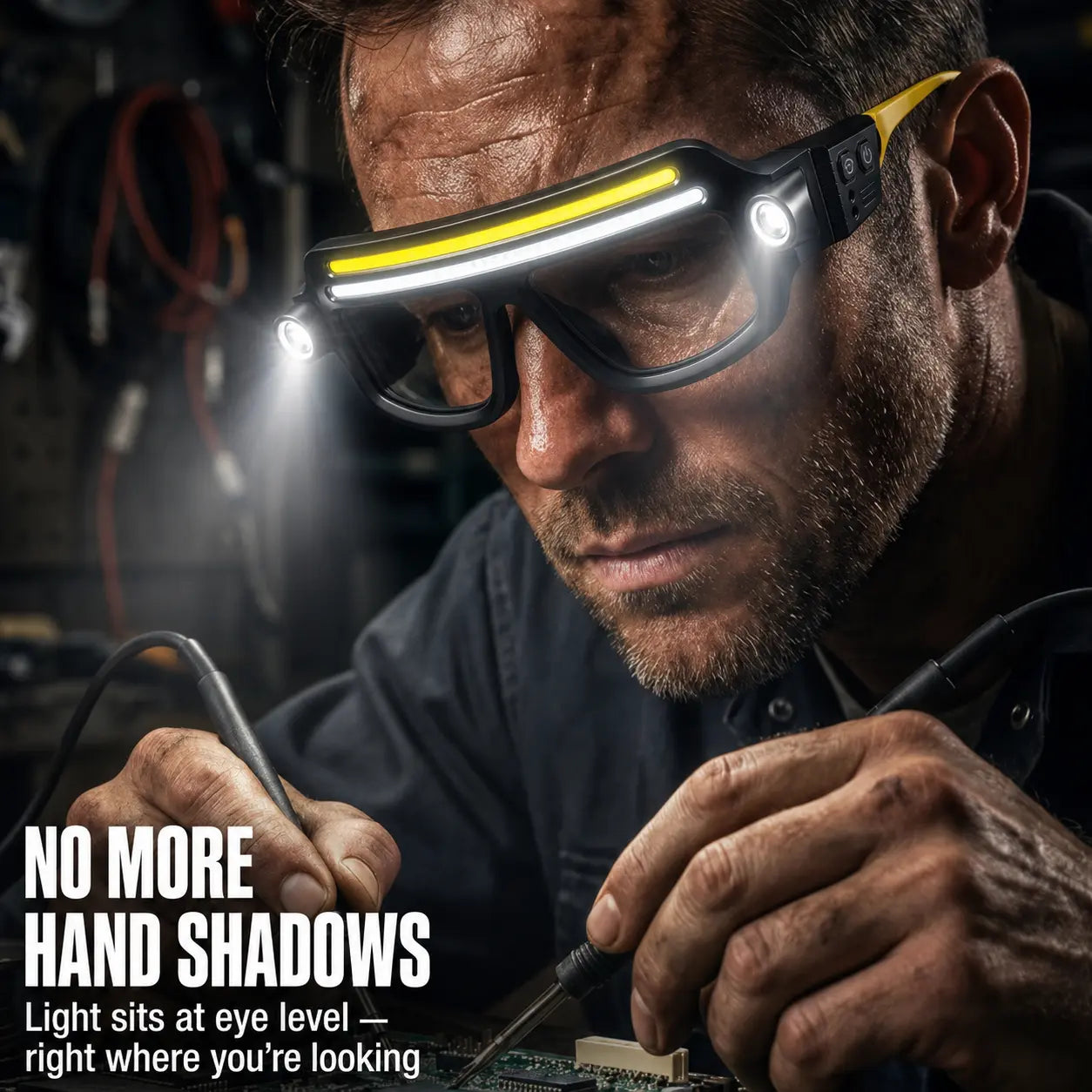 Beamgear Motion Sensor LED Safety Glasses