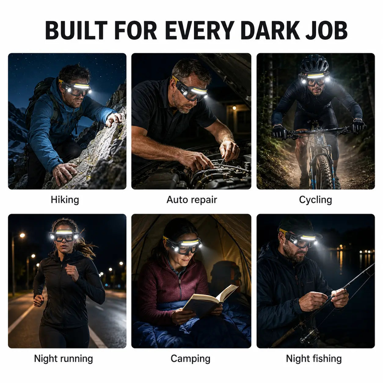 Beamgear Motion Sensor LED Safety Glasses