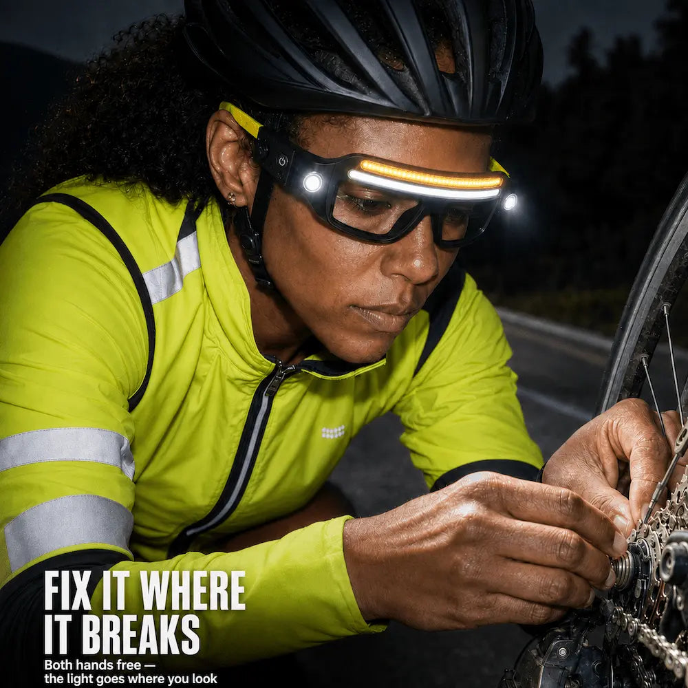 Beamgear Motion Sensor LED Vision Glasses