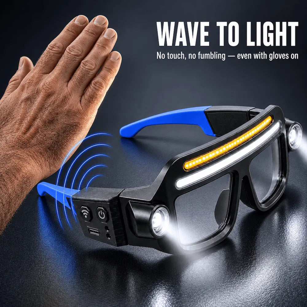 Beamgear Motion Sensor LED Safety Glasses